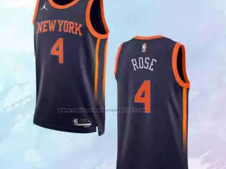 Camiseta New York Knicks Statement Negro 2022-23