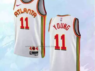 Camiseta Atlanta Hawks Association Blanco 2022-23