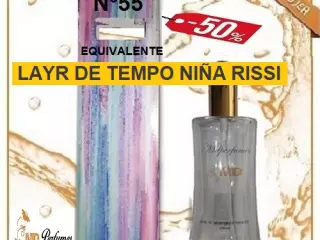 Perfume Mujer Nº55 Equivalente L’Air du Temps – 100ml Solo 10€