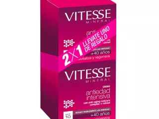 VITESSE CREMA FACIAL MINERAL ANTIEDAD SPF10 2 X 50 ML