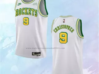 NO 9 Josh Christopher Camiseta Houston Rockets