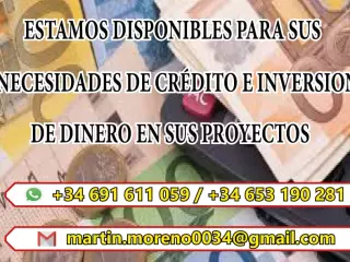 OFERTA DE PRÉSTAMO RÁPIDO ( martin.moreno0034@gmail.com )
