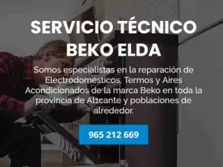 Servicio Técnico Beko Elda 965217105