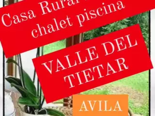 CASA RURAL, MANSIÓN, HOTEL-RURAL... OCASIÓN, TIETAR