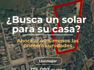 Solares para chalets en Llucmajor