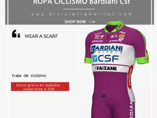 Ropa Ciclismo Bardiani Csf