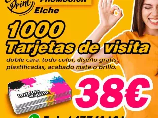 Tarjetas de visita, diseño gratuito