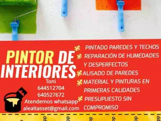 PINTOR PROFESINAL DE INTERIORES