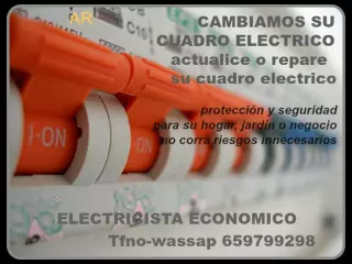 ELECTRICISTA servicio para el hogar-instalaciony reparacion