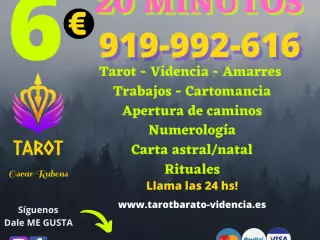 ¿Esa persona me piensa? Tarot real 6 euros 20 minutos