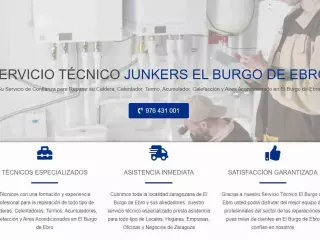 Servicio Técnico Junkers El Burgo de Ebro 976553844