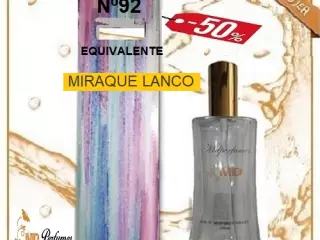 Oferta 10€; Perfume Mujer  MIRAQUE LANCO Gama Equivalente
