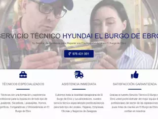 Servicio Técnico Hyundai El Burgo de Ebro 976553844
