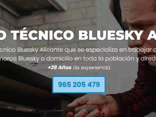 Servicio Técnico Bluesky Alicante 965217105