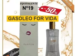 Oferta Perfume mujer GASOLEO FOR VIDA n19 Alta Gama 100ml