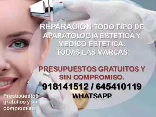 REPARACION APARATOLOGIA ESTETICA