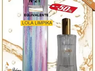 Oferta 10€; Perfume Mujer  LOLA LIMPIKA N&ordm;21 Alta Gama Equiva