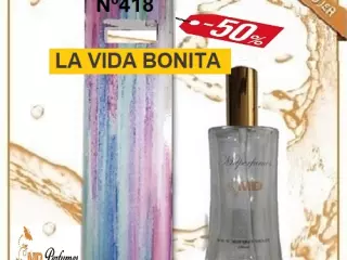 Oferta Perfume Mujer N&ordm;418 LA VIDA BONITA  Alta Gama 100ml