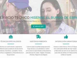 Servicio Técnico Hisense El Burgo de Ebro 976553844