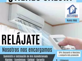 INSTALACION DE AIRE ACONDICIONADO