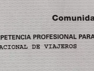 Título de Competencia Profesional para empresas de transport