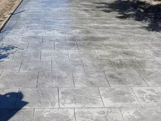 Hormigon impreso