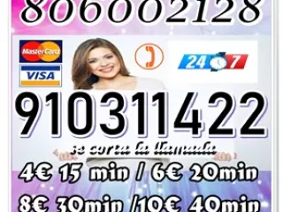 Videncia Natural. Tarot visa  910311422 y 806002128
