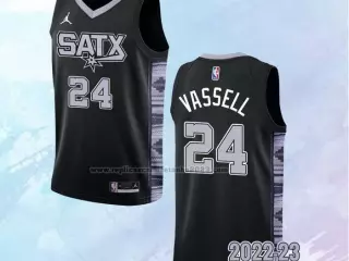 Camiseta San Antonio Spurs Statement Negro 2022-23