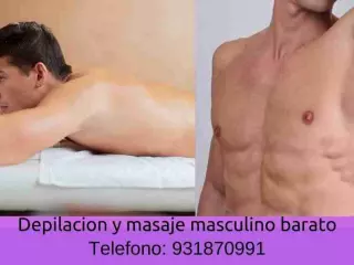 Masajista masculino para hombres .