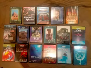 Lote de 17 DVDs Documentales