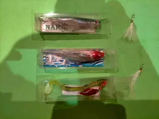 Lote 3 señuelos artificiales A Estrenar