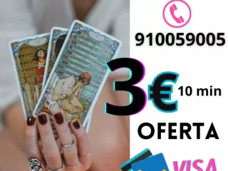 videncia 10 min x 3 euros VISA 910059005