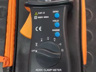 PINZA AMPERIME DIGITAL DC 6/60/600V