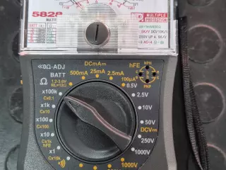 MULTIMETRO ANALOGICO 5828NJTY 1000V