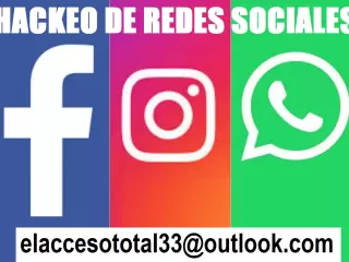 Acceso a facebook, instagram, y whatsapp