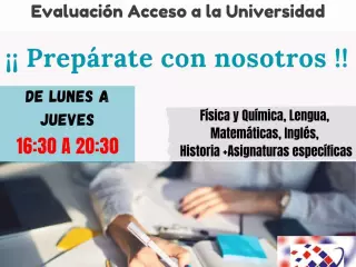Clases de preparación de Evau