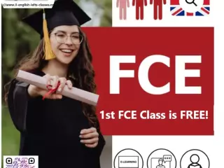 **Prepárate para el examen FCE – 1ra clase GRATIS!!**