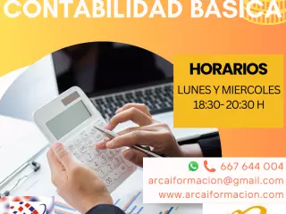 Curso de Contabilidad basica presencial