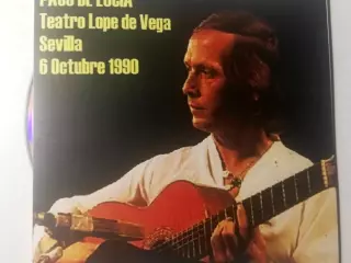 PACO DE LUCIA - TEATRO LOPE DE VEGA, SEVILLA 1990 (DVD)