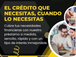 Benefíciate un CRÉDITO Al Instante En ESPAÑA
