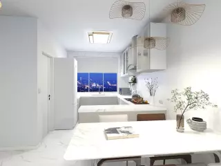 ÁTICO TOTALMENTE REFORMADO CON SOLÁRIUM PRIVADO + PISCINA A 550m DE LA PLAYA