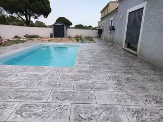 Hormigón impreso