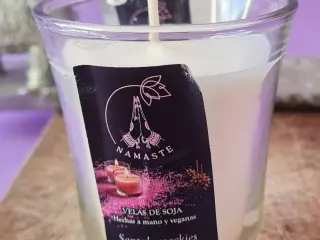 Velas de soja aromáticas