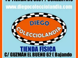 TIENDA SCALEXTRIC MADRID . DIEGO COLECCIOLANDIA