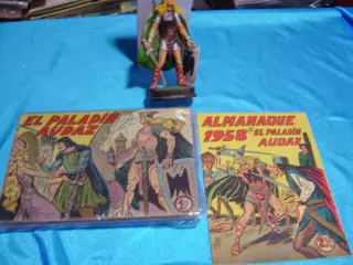 PALADIN AUDAZ COLC.COMPLET ORIGINAL1957+ALMANAQUE+FIGURA RES