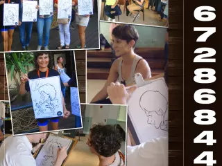 CARICATURISTA EN VIVO PARA BODAS, FIESTAS Y EVENTOS