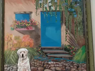 Se vende Lienzo pintado a mano, propios, oleo y acrilico,