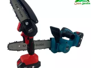 Conjunto de Motosierras con 2 Baterías de Li-Ion