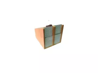 TRANSPORTÍN PARA CUATRO PALOMOS EN CUÑA DE MADERA