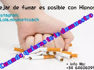 Dejar de fumar es posible con hipnosis terapéutica